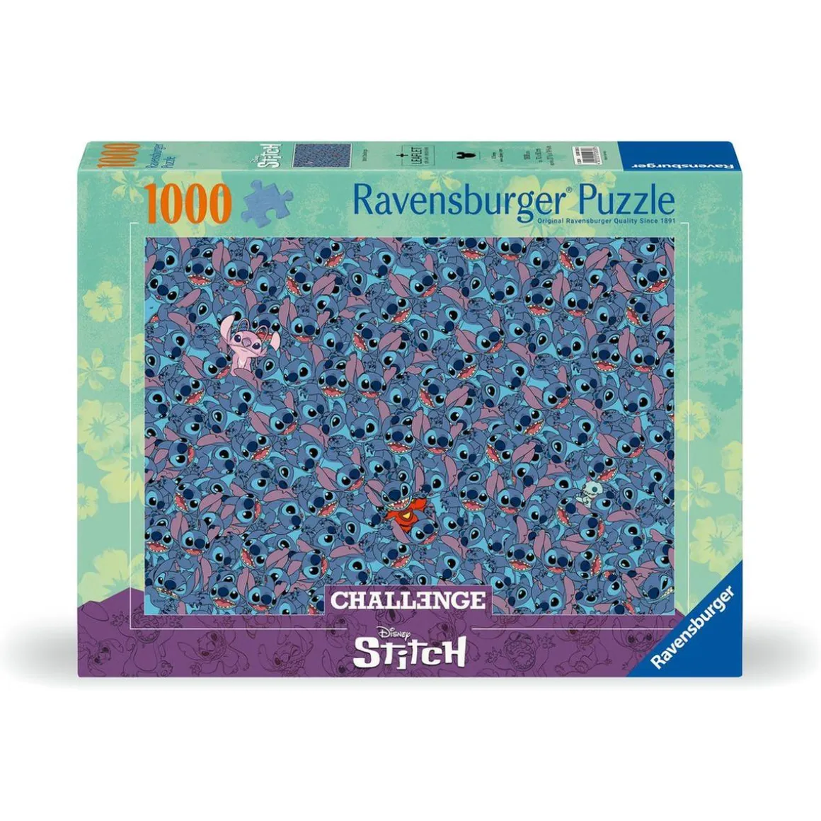 Ravensburger - Puzzle Stitch 1000 piezas challenge