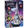 Ravensburger - Puzzle Torre Eiffel Disney Night Edition