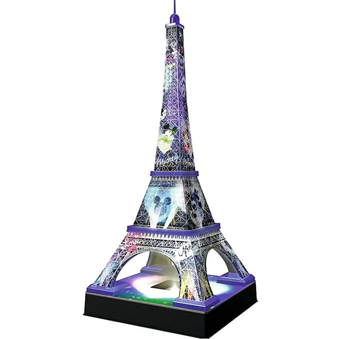 Ravensburger - Puzzle Torre Eiffel Disney Night Edition