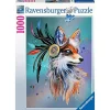 Ravensburger - Rompecabezas de fantasía 1000 piezas Espíritu Zorro ㅤ