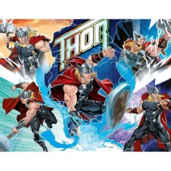 Ravensburger - Thor - Puzzle XXL de 100 piezas Marvel Thor ㅤ