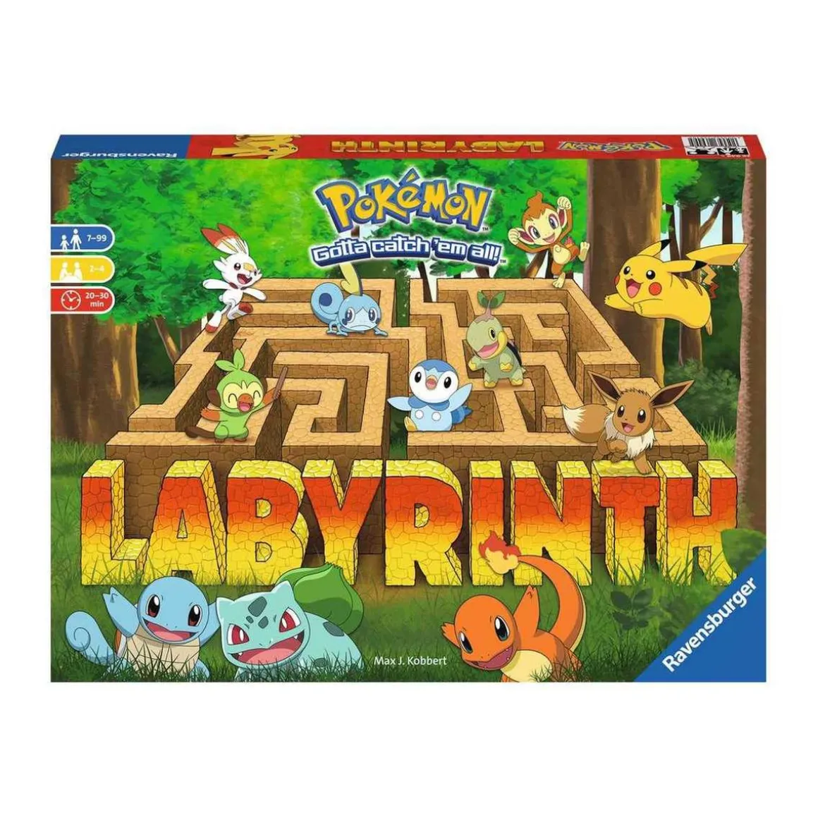 Ravensburger-Laberinto Pokémon-Juego de mesa