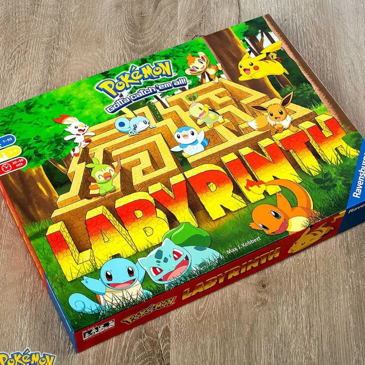 Ravensburger-Laberinto Pokémon-Juego de mesa