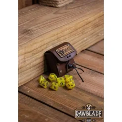 Rawblade - Dados y bolsa de cuero Paladín