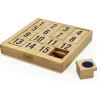 Rompecabezas numérico de madera con tarjetas 1 a 15 ㅤ