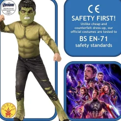 Rubie's - Hulk - Disfraz de Hulk Classic Endgame Talla M ㅤ