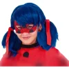 Rubie's - Ladybug - Antifaz infantil con purpurina de Superhéroe Talla única ㅤ
