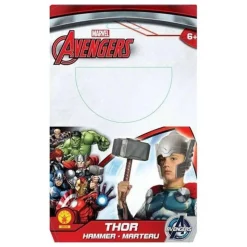 Rubie's - Thor - Martillo de Thor tamaño infantil, oficial Marvel Avengers ㅤ