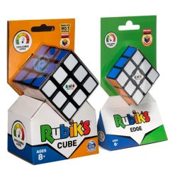 Rubik's - Cubo Antiestrés De 3x3 Y 3x3x1 ㅤ