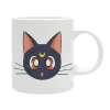 Sailor Moon - Taza de Cerámica 320 ml Luna y Artemis