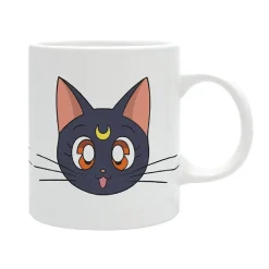 Sailor Moon - Taza de Cerámica 320 ml Luna y Artemis