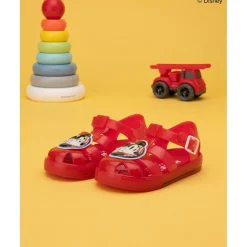 Sandalia Infantil de Gelatina Mickey Mouse