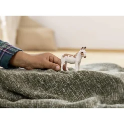Schleich - Figura de juguete de burro manchado americano ㅤ
