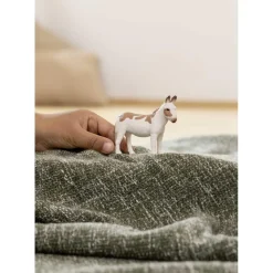 Schleich - Figura de juguete de burro manchado americano ㅤ