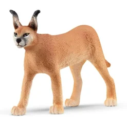 Schleich - Figura de juguete Caracal hembra Vida Salvaje (Varios modelos) ㅤ