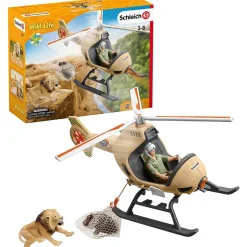 Schleich - Helicóptero de salvamento de animales