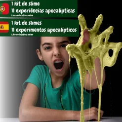 Science4you - Kit de Slime Apocalipse con Fluffly, Butter Slime y Arena Movediza de Zombi ㅤ