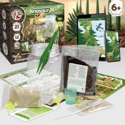 Science4you - Kit de terrario con juguetes de dinosaurios y pegatinas jurásicas ㅤ