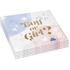 Servilletas Boy or Girl 33x33 cm