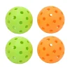 Set 4 pelotas de pickleball con bolsa-red