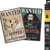 Set 2 posters One Piece - Chibi Wanted Brook & Chopper 52x38