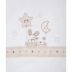 Set de cuna/carrito – juego de 3 piezas de sábanas