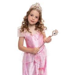 Set Tiara y Varita Princesa Oro