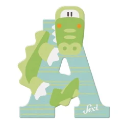 Sevi - Letra A de madera (varios colores)