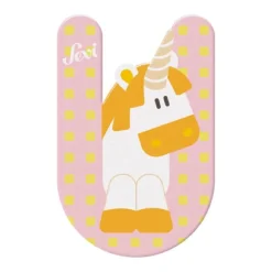 Sevi - Letra U de madera (varios colores)