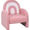 Sillón infantil Arcoíris Rosa