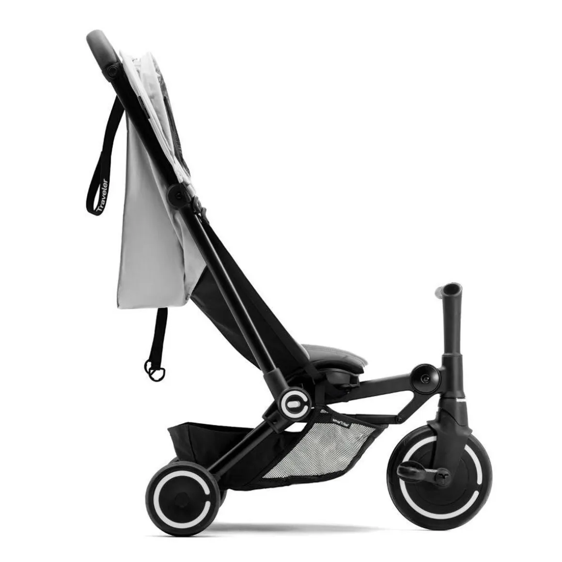 SmarTrike Traveler Everest White – Silla de paseo / Triciclo 4-en-1
