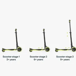 SmarTrike Xtend Scooter Lime – Patinete evolutivo