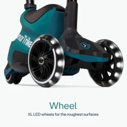 SmarTrike Xtend Scooter+Ride On Teal