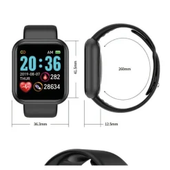Smartwatch Reloj inteligente L8 Gris Negro