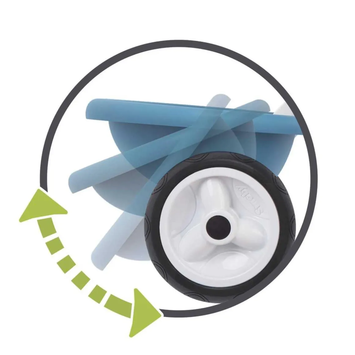 Smoby - Triciclo Be Move Confort Azul para niños ㅤ