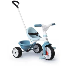Smoby - Triciclo de metal Be Move en azul ㅤ