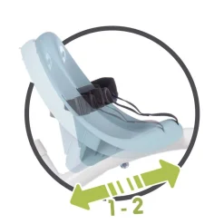 Smoby - Triciclo de metal Be Move en azul ㅤ