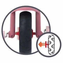Smoby - Triciclo Evolutivo Be Move de Metal, Color Rosa - 68 x 52 x 52 cm ㅤ