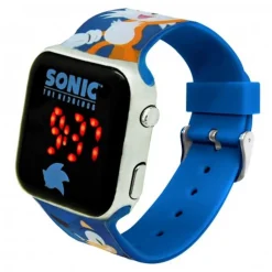 Sonic - Reloj LED Sega de Sonic the Hedgehog ㅤ