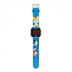 Sonic - Reloj LED Sega de Sonic the Hedgehog ㅤ