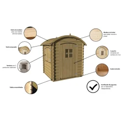 Soulet - Casita de madera Patty