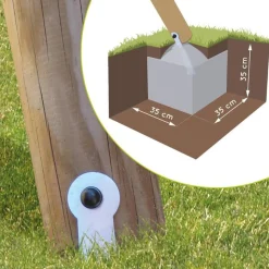 Soulet - Columpio de madera Narcisse