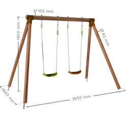 Soulet - Columpio de madera Alizee