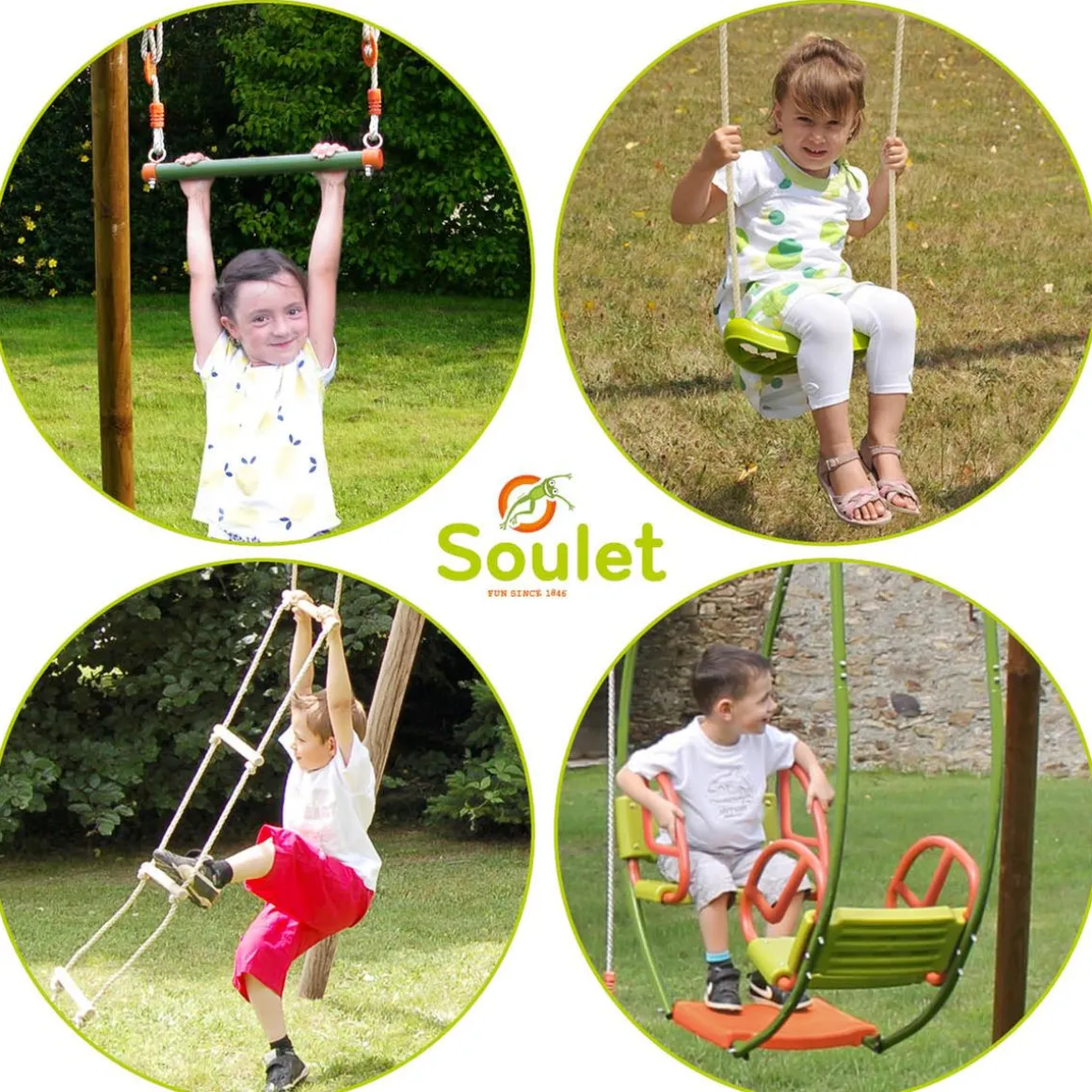 Soulet - Columpio de madera Juliette