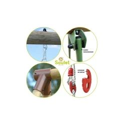 Soulet - Columpio de madera Figue