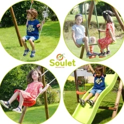 Soulet - Columpio de madera Figue