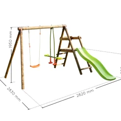 Soulet - Columpio de madera Menthe