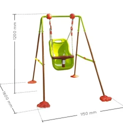 Soulet - Columpio de metal bebé