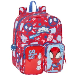 Spidey - Mochila con bolsillos adaptable a carro - Colección Rescue