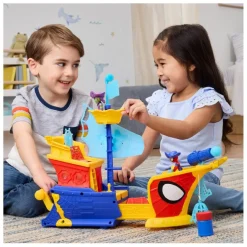 Spidey y su Superequipo - Barco Pirata con telarañas